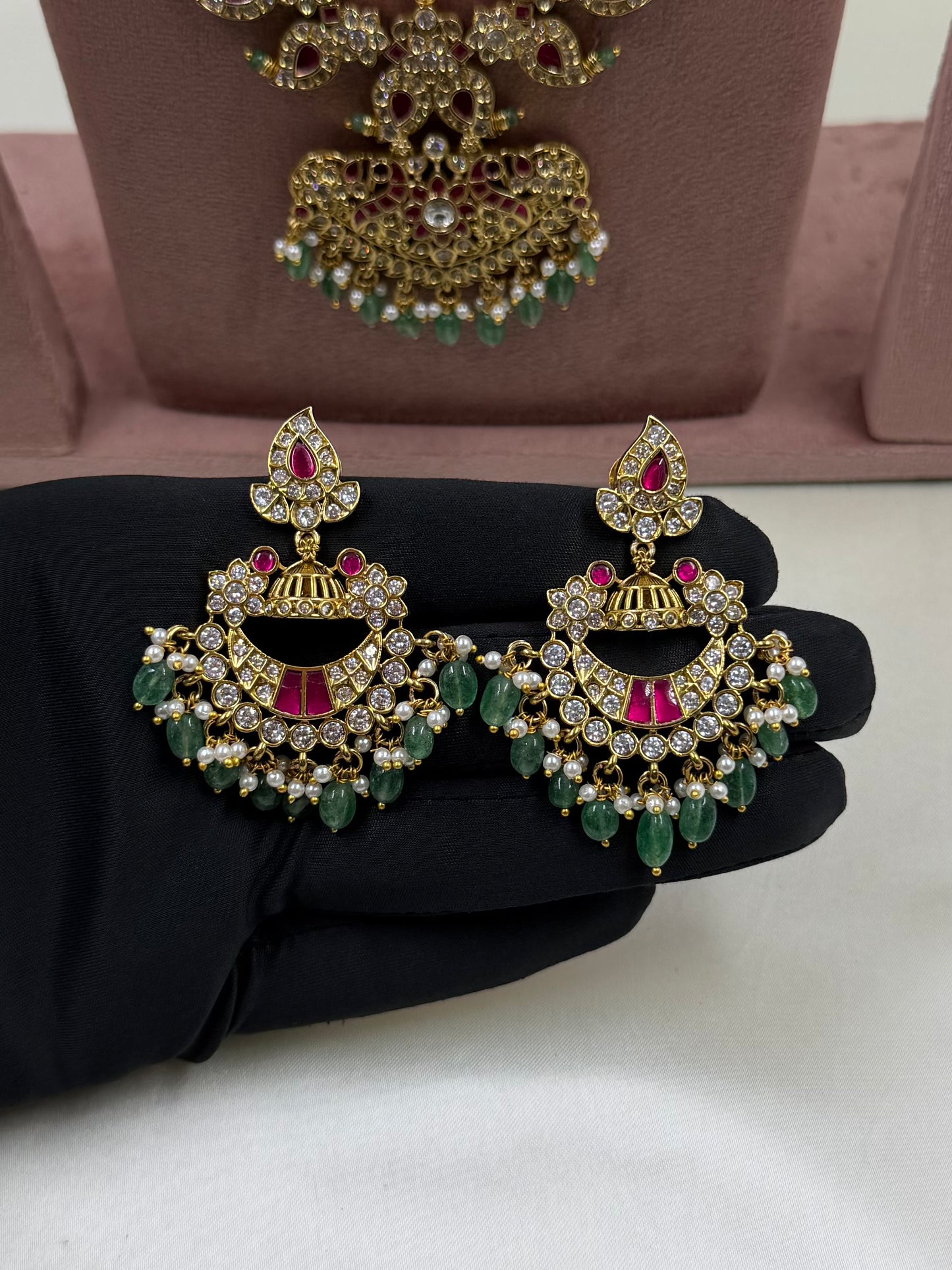 Nidhi Victorian Long Necklace Set