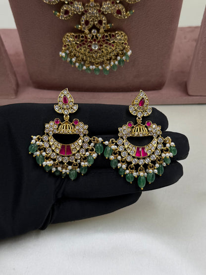 Nidhi Victorian Long Necklace Set