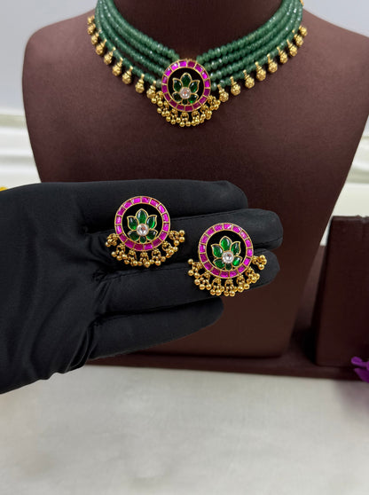 Poonam Pachi Kundan Choker