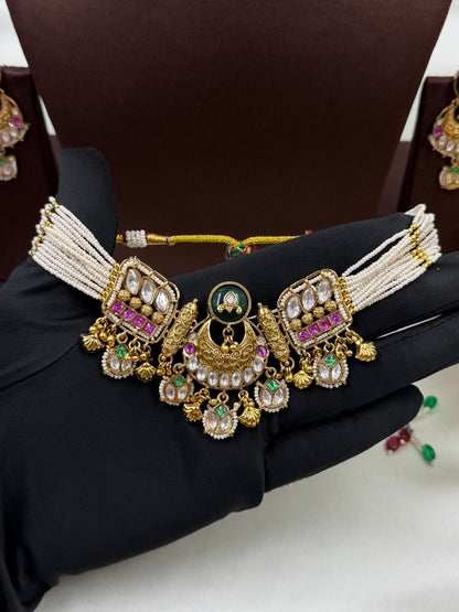 Radhika Heritage Choker Necklace