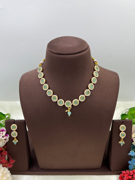 Leena Delicate Kundan Necklace