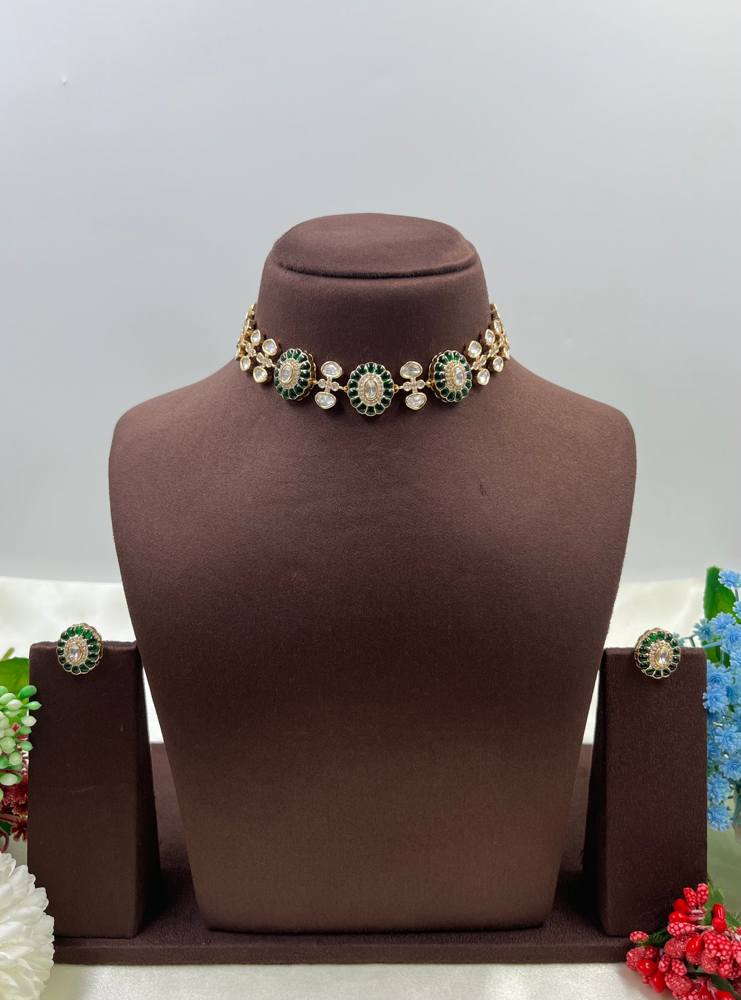 Zara Moissanite Choker Necklace