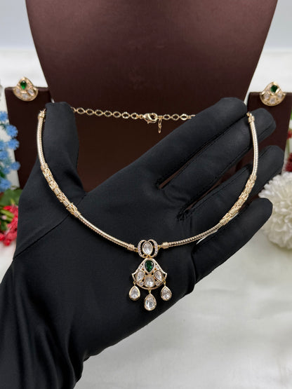Georgia Moissanite Hasli Necklace