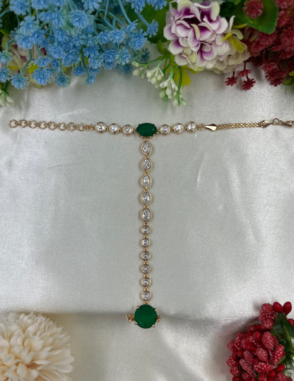 Siddhi Moissanite Premium Hath Panja (One pis)