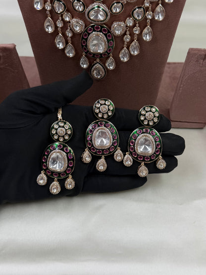 Sanchita Moissanite Premium Semi Bridal Set