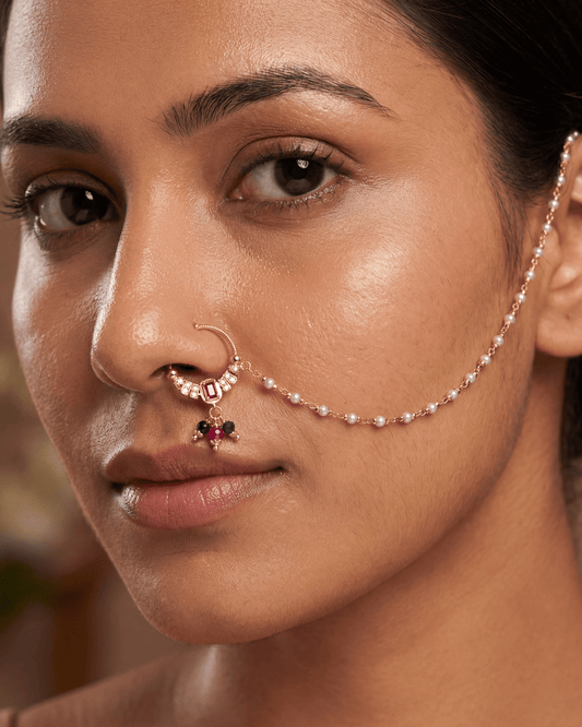 Jigna Moissanite Nose Ring