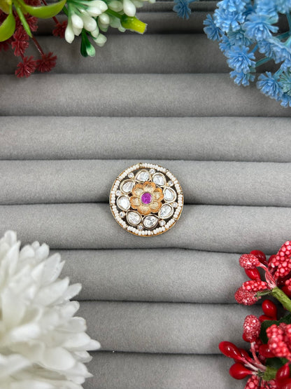 Grace Moissanite Ring (Adjustable)