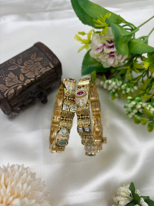 Peacock Premium Heritage Bangles