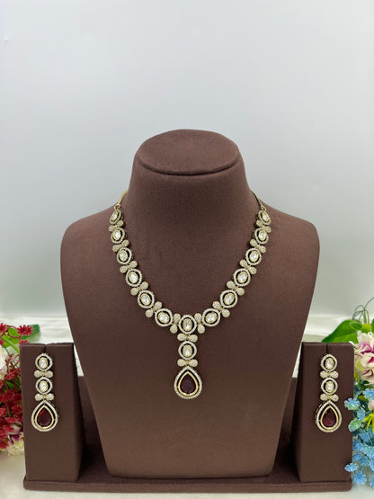 Charu Moissanite Necklace
