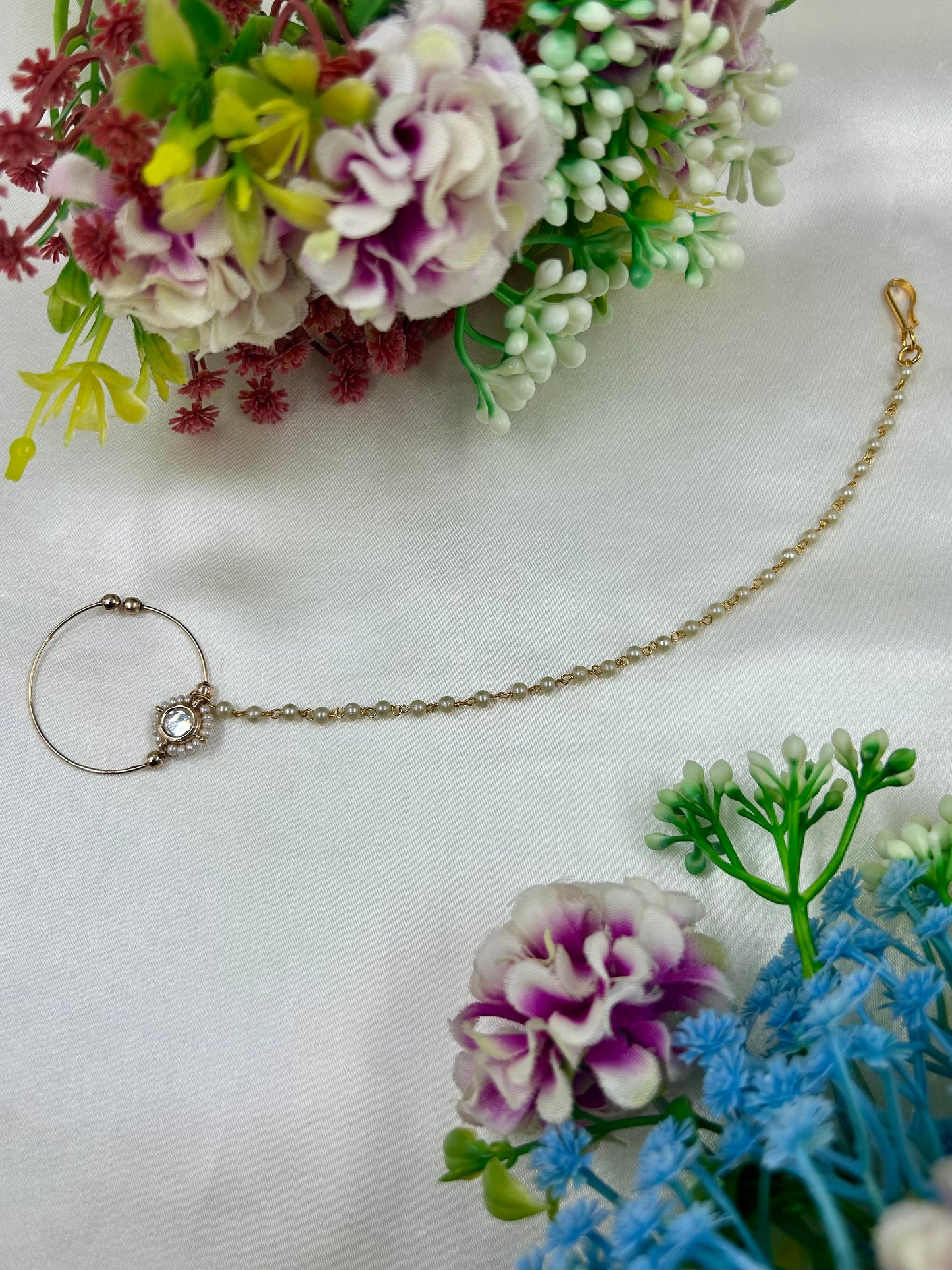 Rohini Moissanite Nose Ring