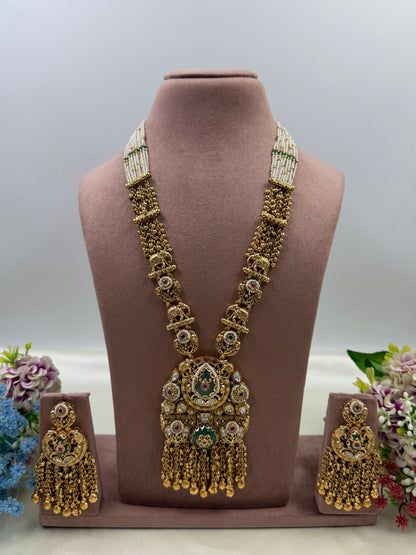 Aaradhya Chorski Heritage Long Necklace Set