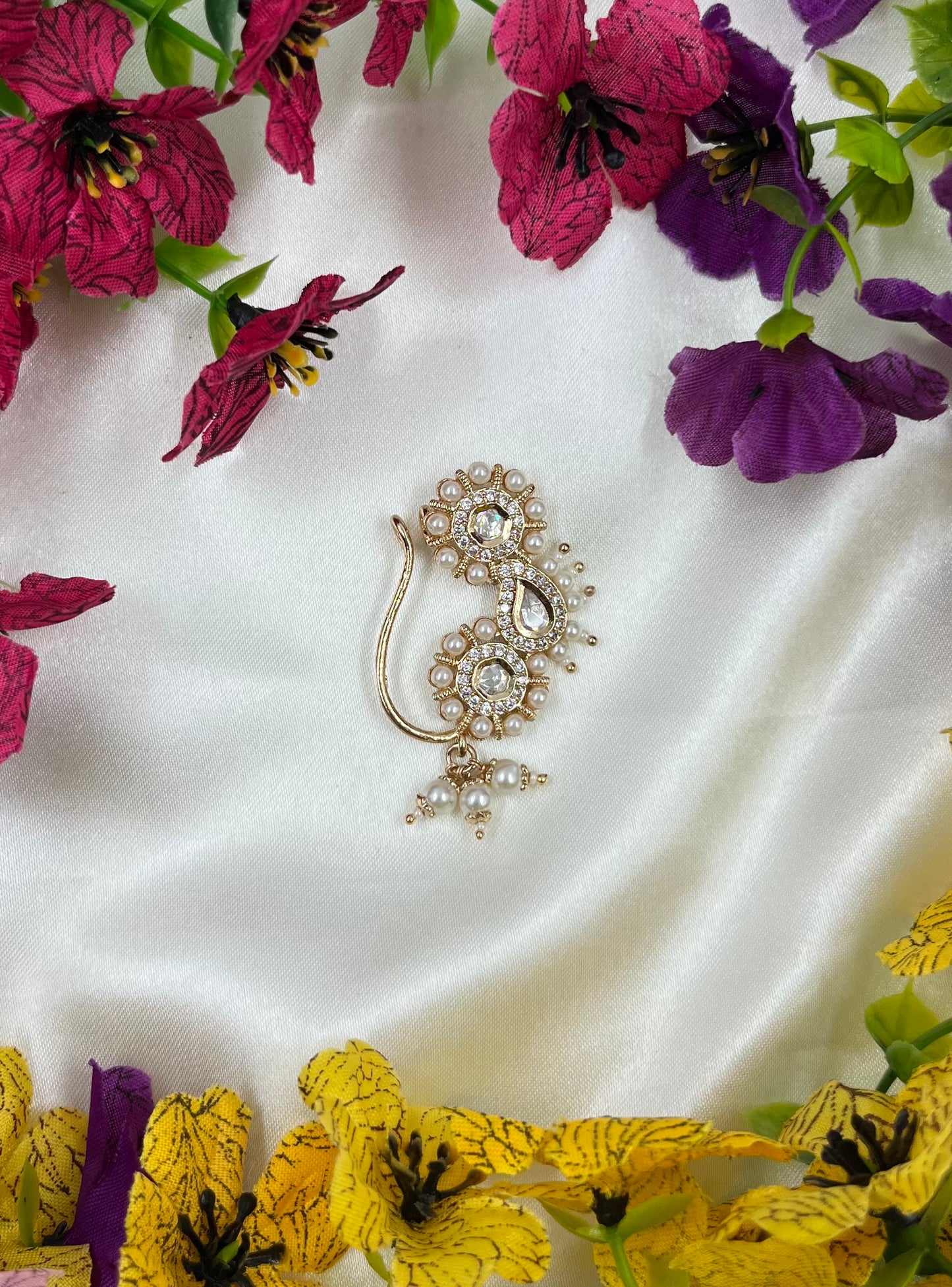 Megan Moissanite Nose Ring
