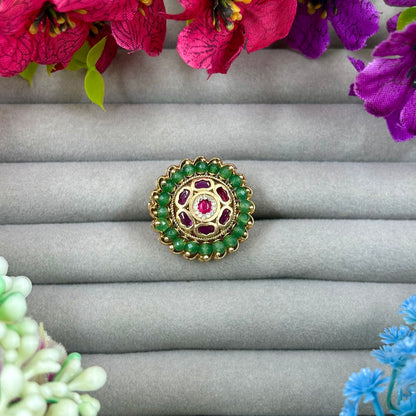 Anisha Heritage Ring (Adjustable)