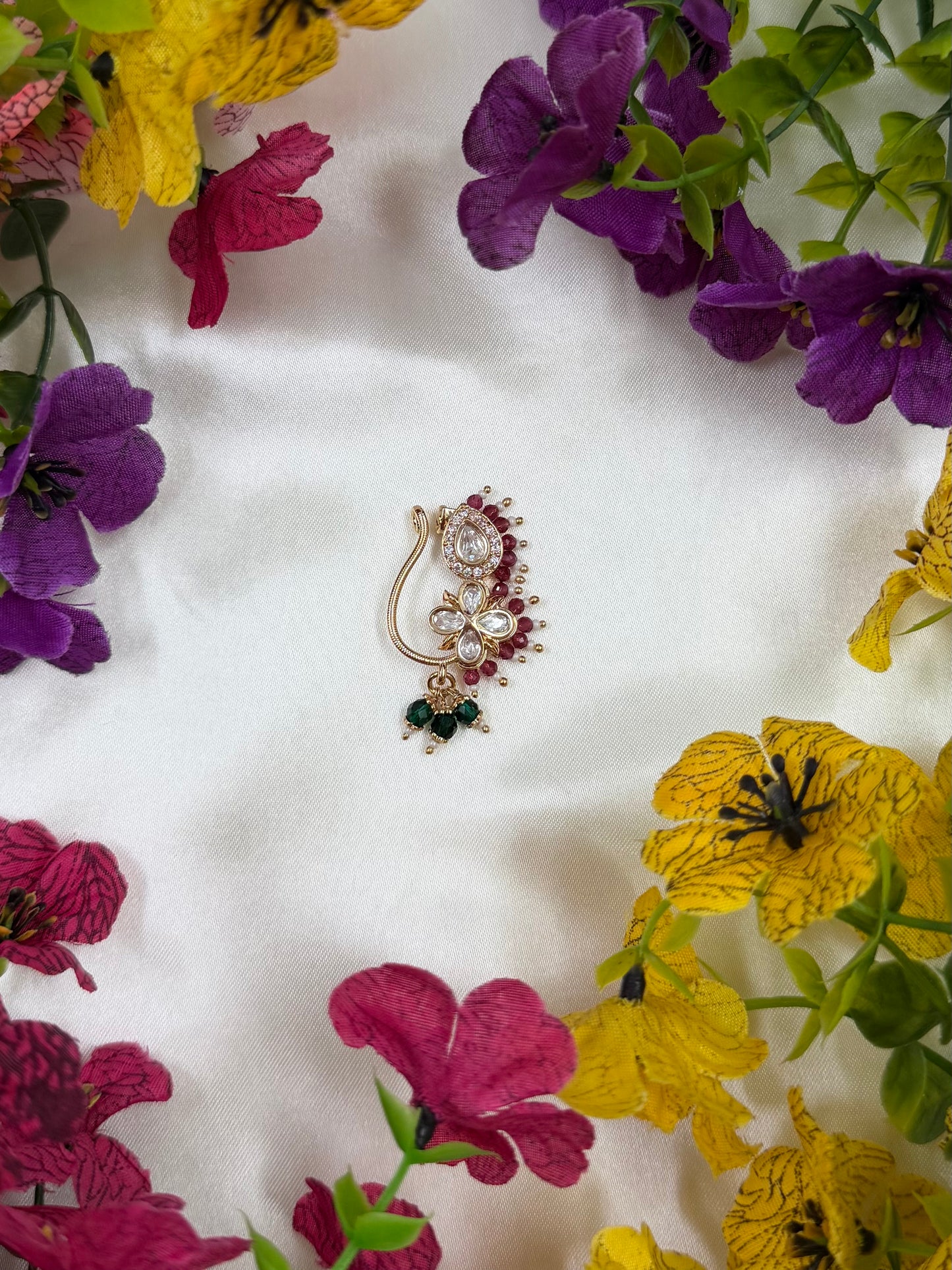 Janvi Moissanite Nose Ring