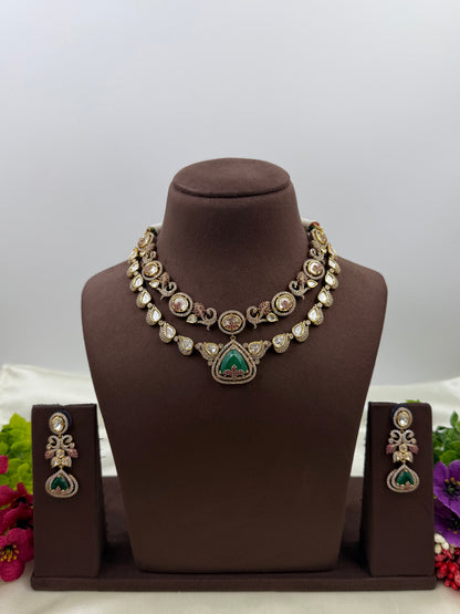 Rajsi Kundan Necklace Set