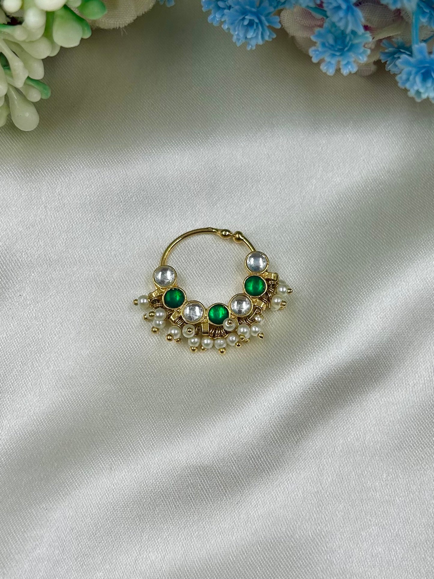 Manisha Moissanite Nose Ring