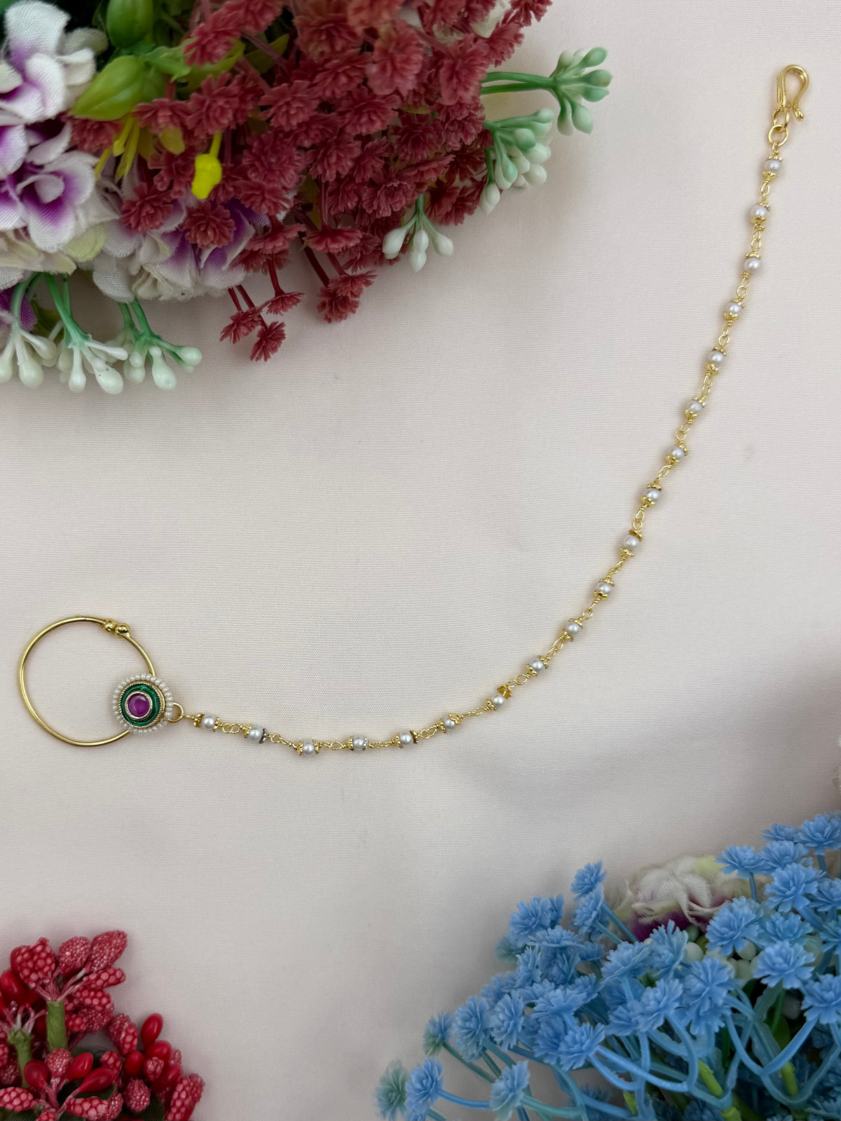 Vandana Traditional Indian Nose Ring