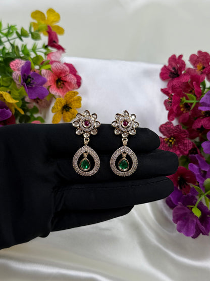 Melina Moissanite Earring