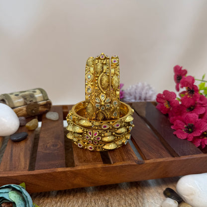 Isha Chorski Bangles (6 Pc)