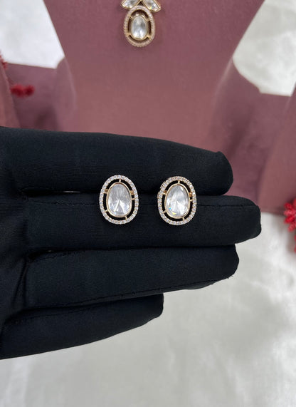 Purely Moissanite Chain Pandent