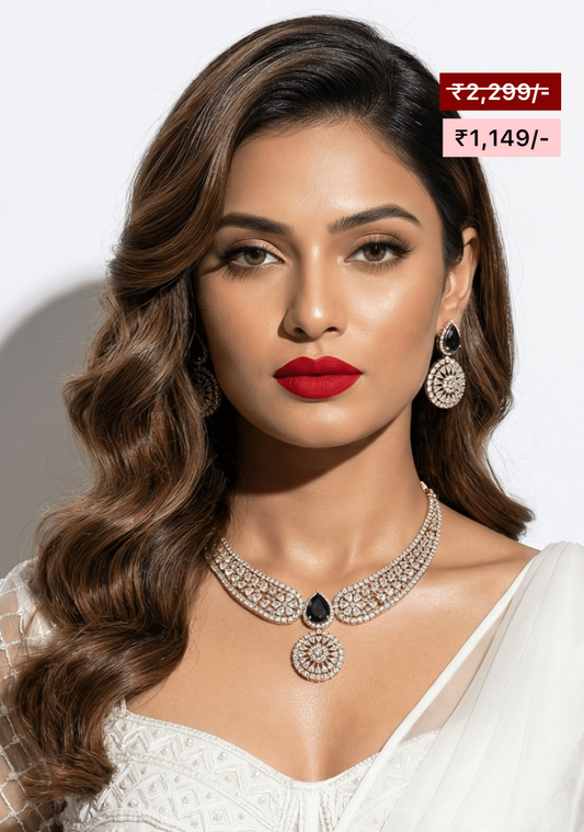 Herry Victorian American Diamond Necklace