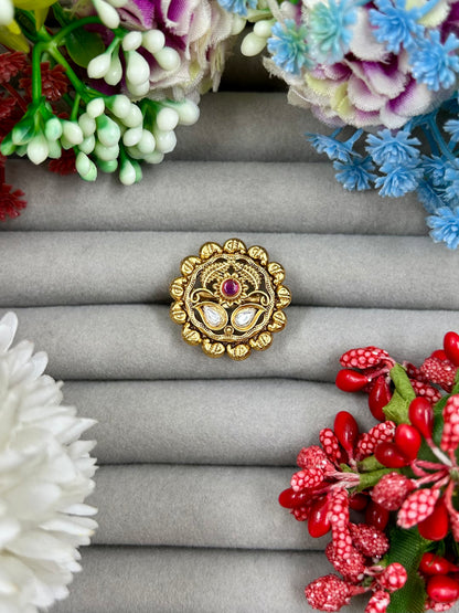 Darshana Traditional Finger Ring (Adjustable)