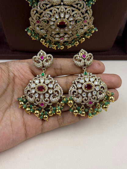 Nirupama Traditional Long Necklace Set