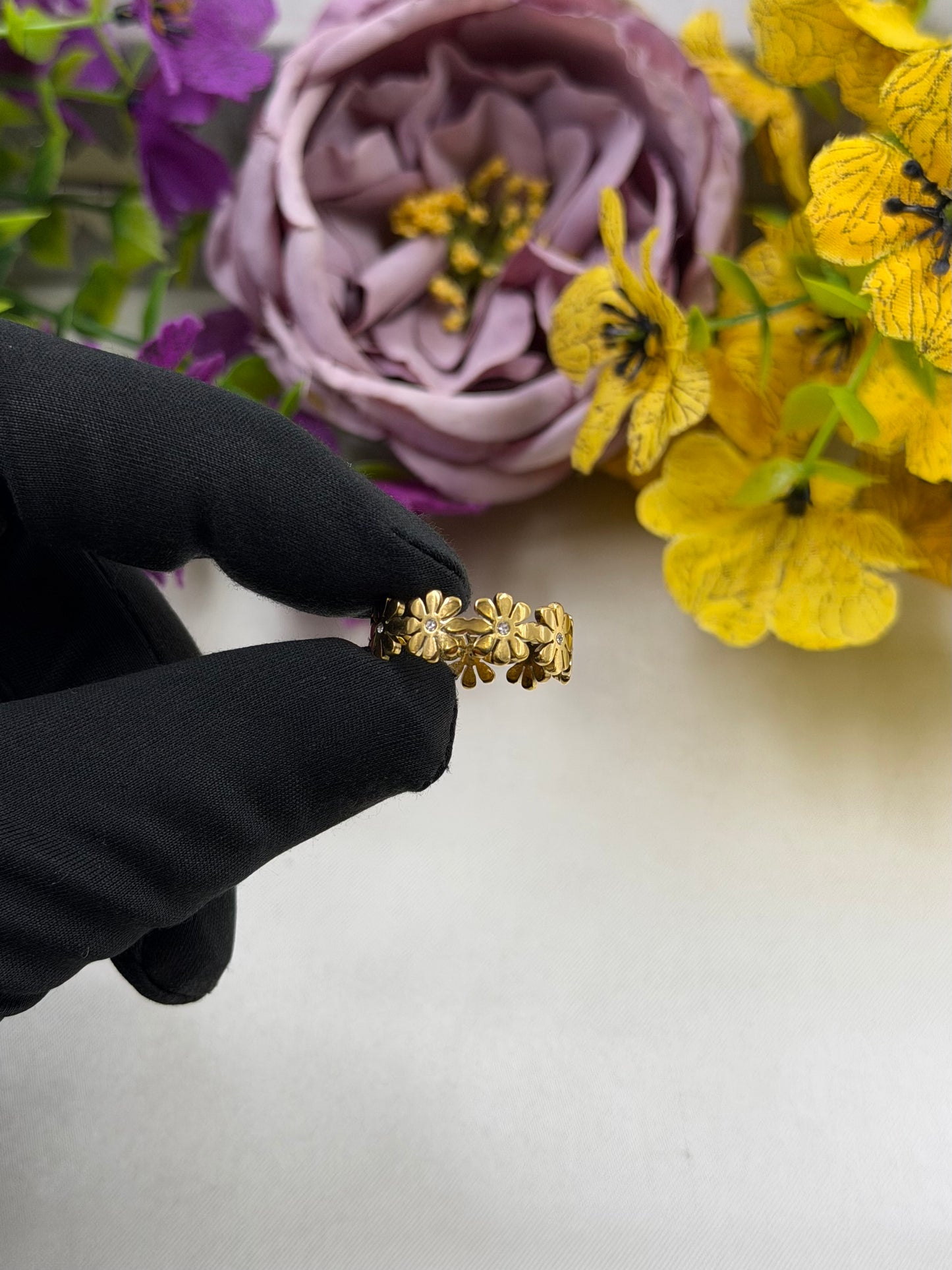 Mary Anti-Tarnish Stainless Steel Ring