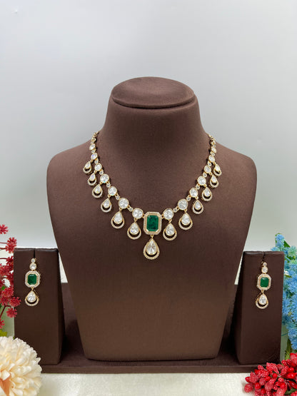 Tarabai Premium Moissanite Necklace