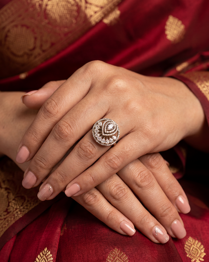 Jiya Victorian Ad Ring