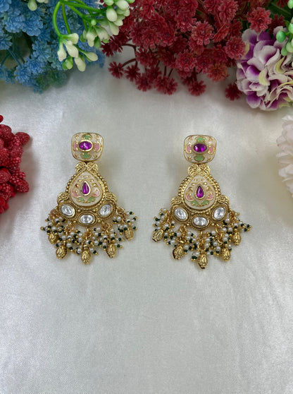 Ganga Brass Earing