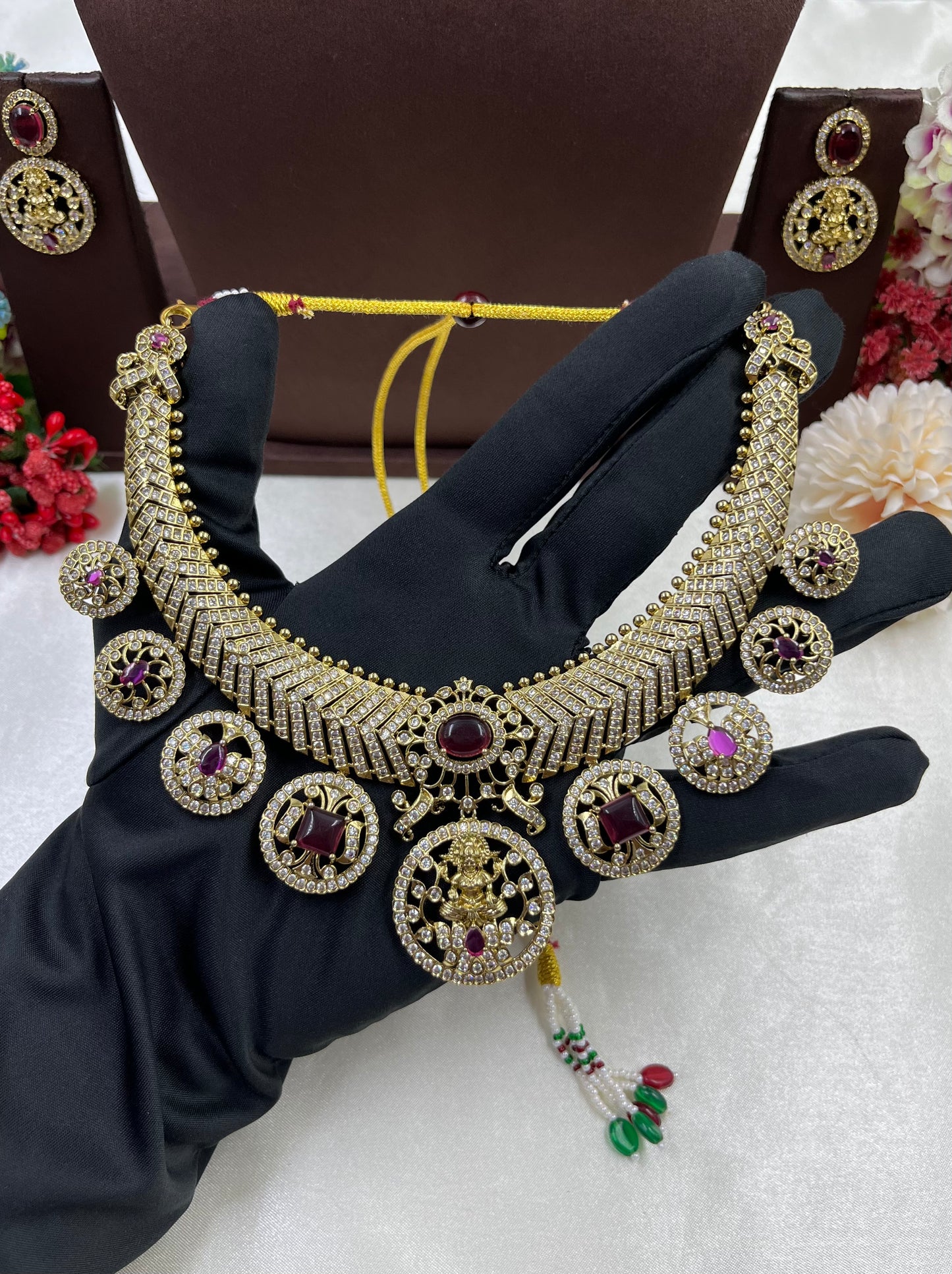 Padmini Traditional Victorian Necklace