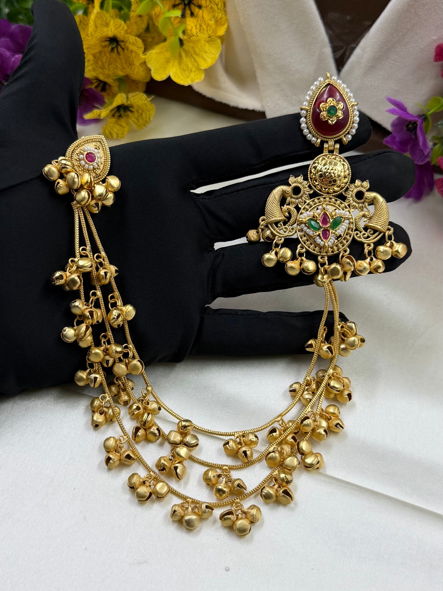 Jyoti Kashmiri Earing With Earchain