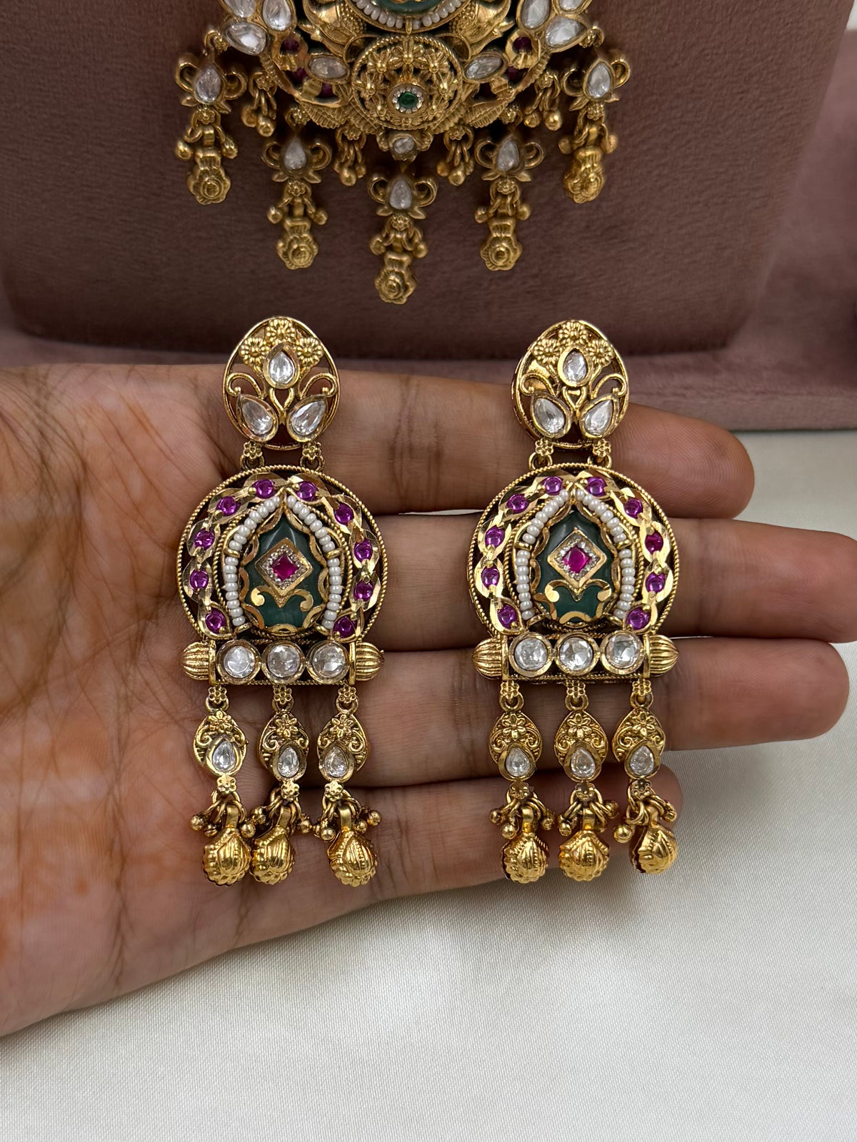Padmini Heritage Chorski Combo Necklace Set