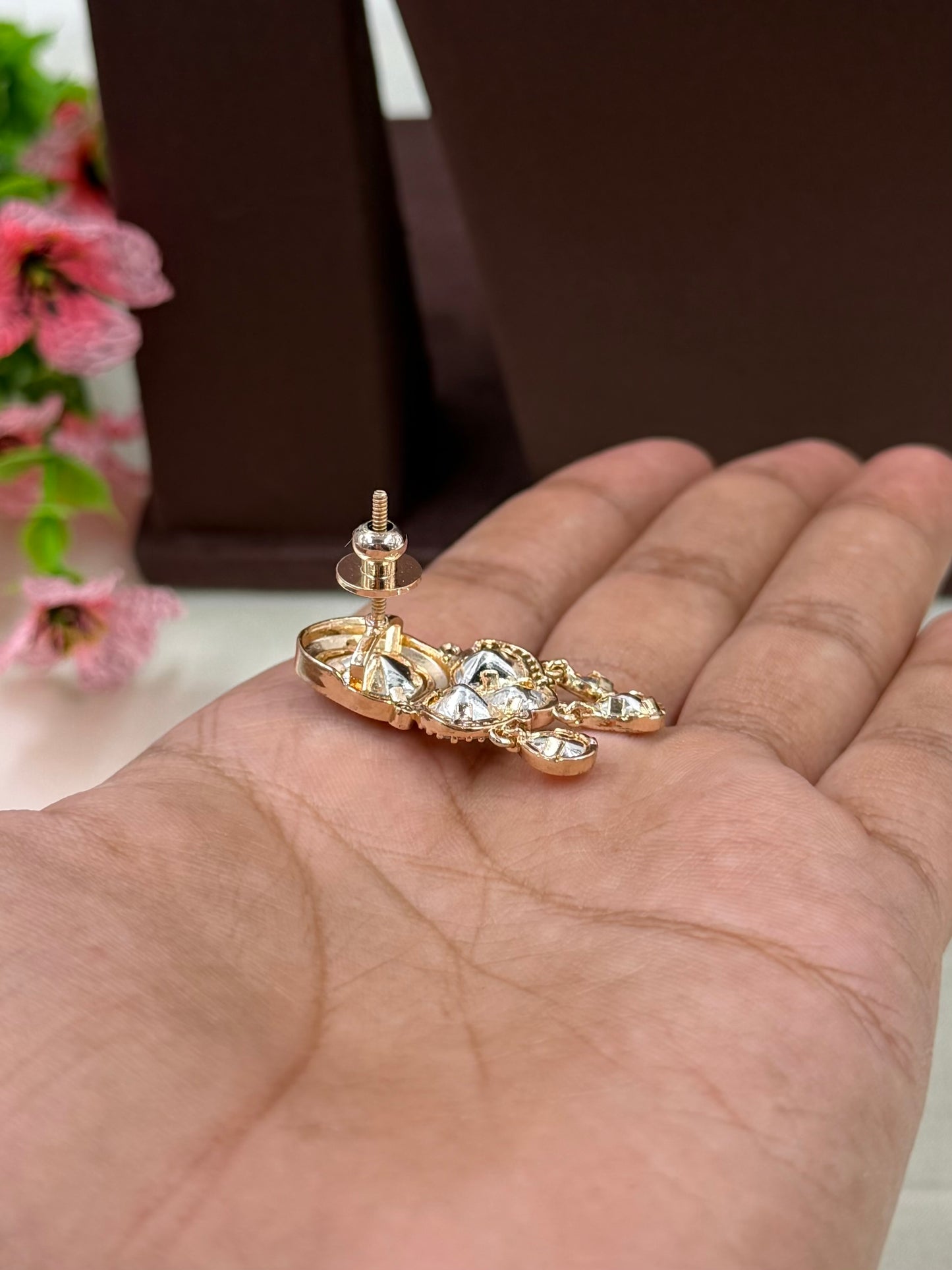 Priya Moissanite Choker Necklace Set