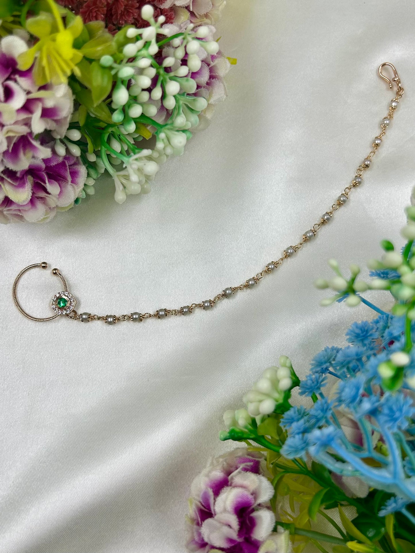 Nita Moissanite Nose Ring