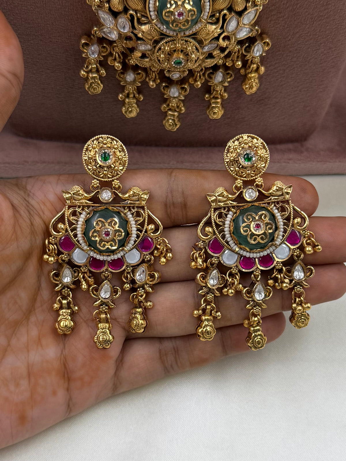 Padmini Heritage Chorski Combo Necklace Set