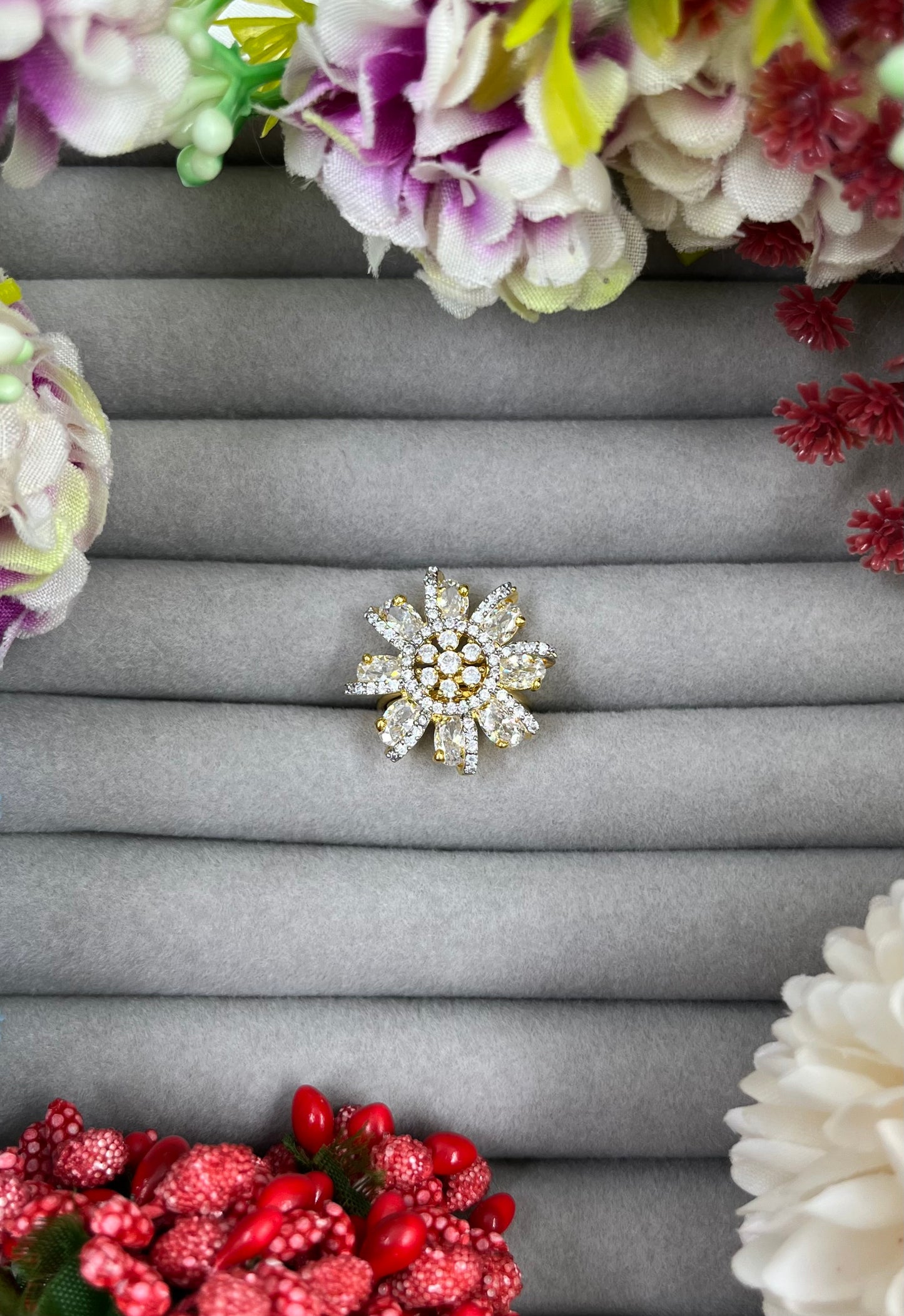 Sita Ad Two Tone Polish Ring