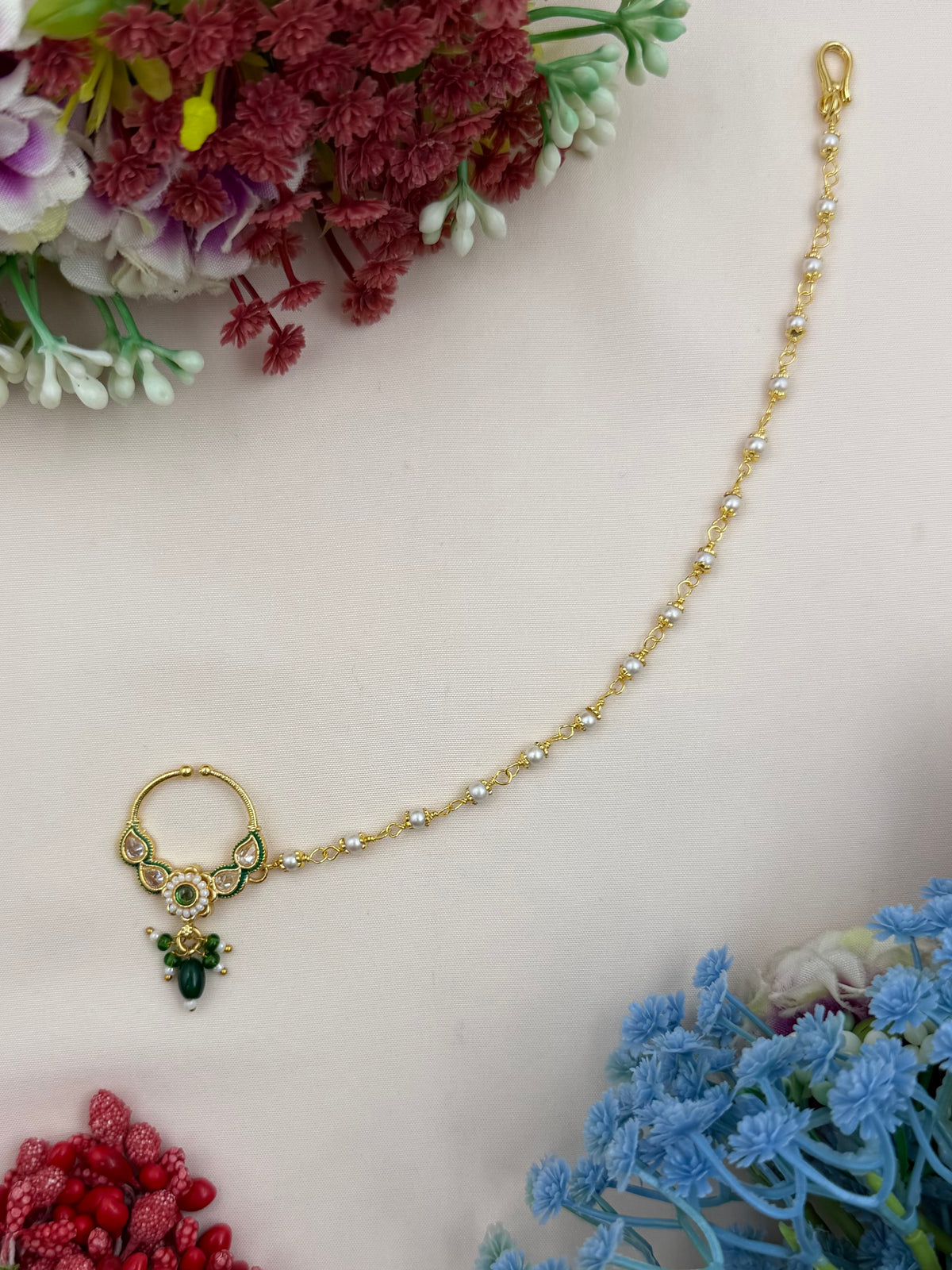 Devyani Traditional Indian Nose Ring