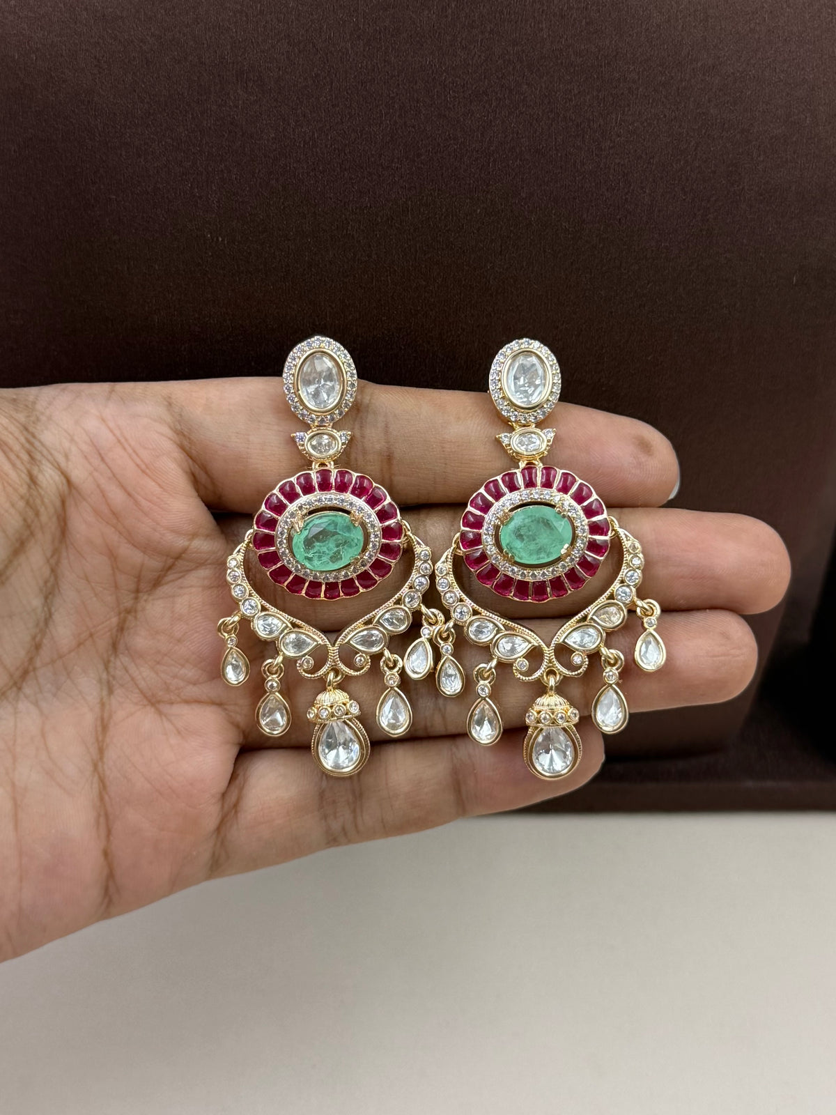 Sushila Moissanite Choker Necklace Set