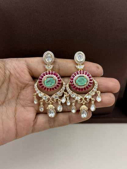 Sushila Moissanite Choker Necklace Set