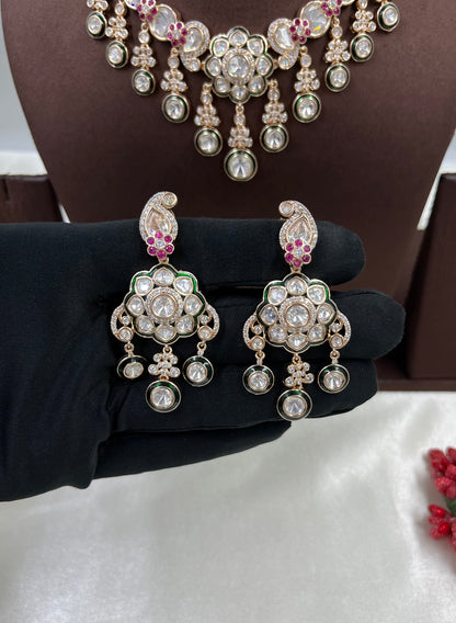 Rudrama Moissanite Necklace