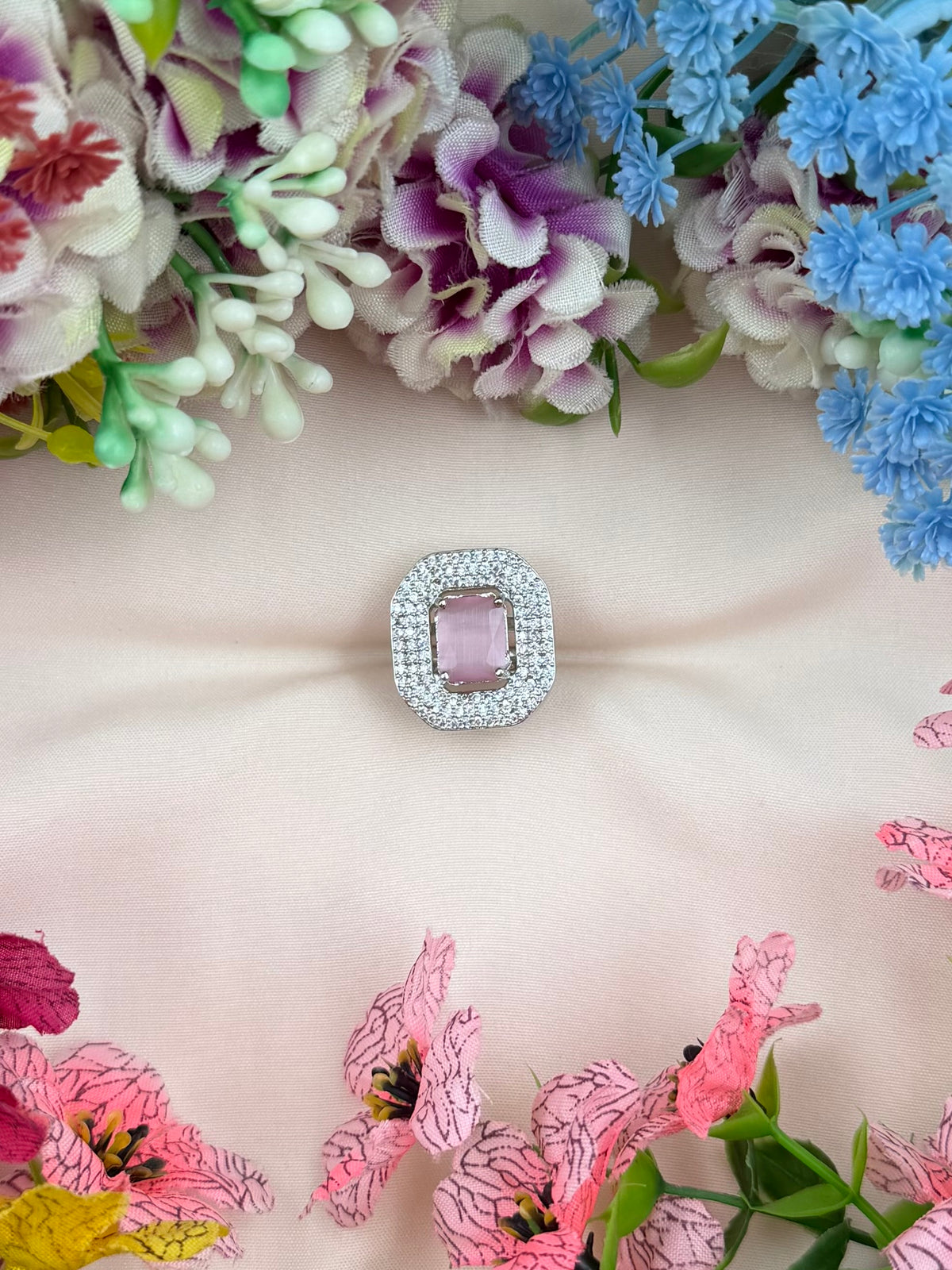 Prachi American Diamond Ring (Adjustable) shoot pending