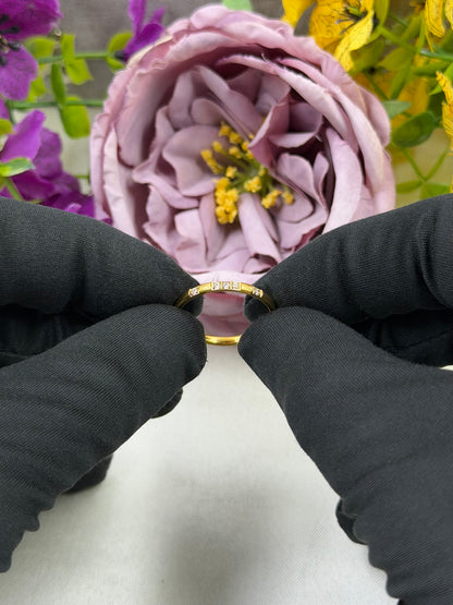 Diana Anti-Tarnish Stainless Steel Ring