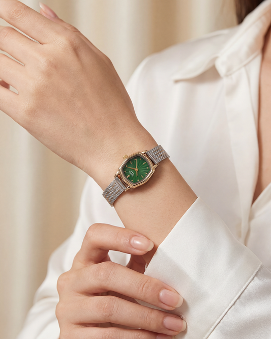 Ginni Anti-Tarnish Stainless Steel Watch (Adjustable)