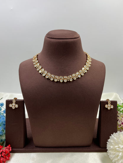 Mayuri Moissanite Delicate Necklace