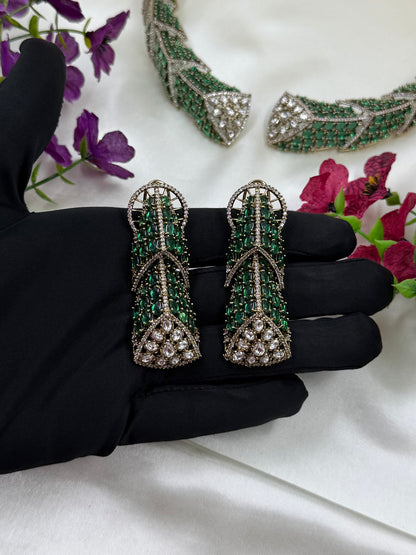 Jhanvi Victorian Jaipuri Hasli Set