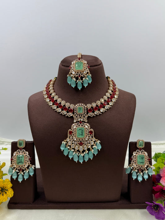 Preeti Moissanite Premium Necklace