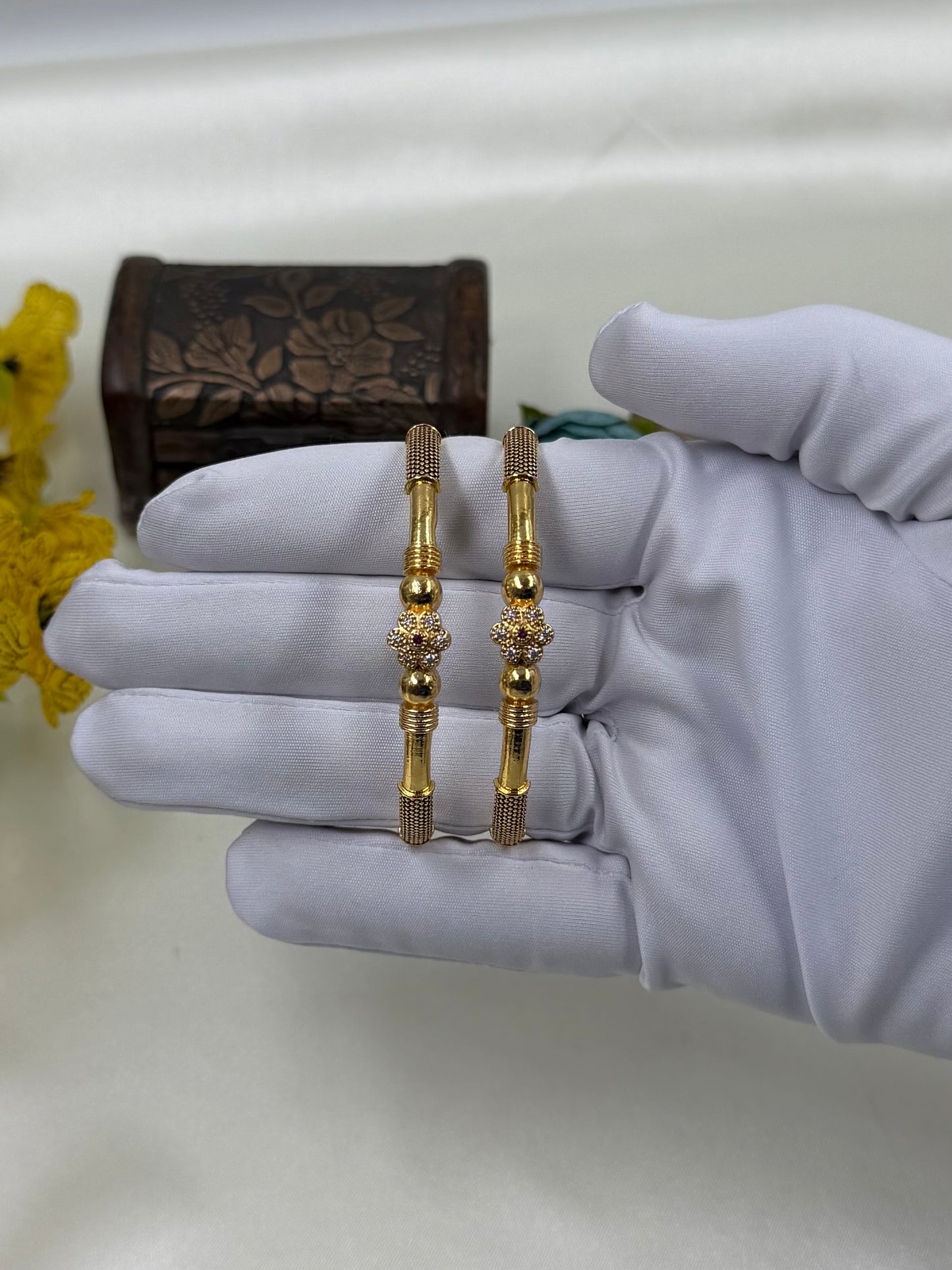 Ranjita Gold Bangles