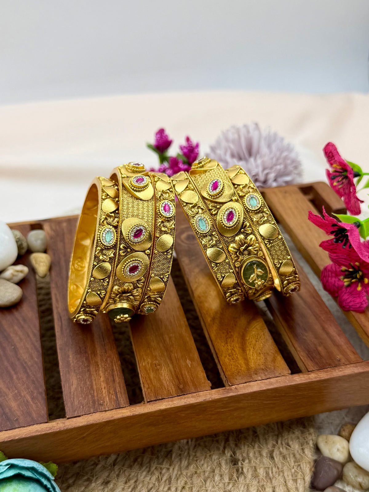 Shobha Premium Chorski Bangles (One Hand)